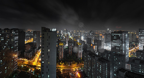 城市夜景背景图片