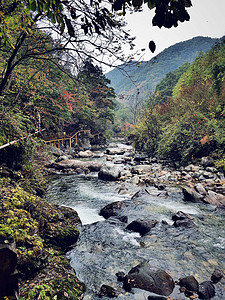 秦岭山水照片图片