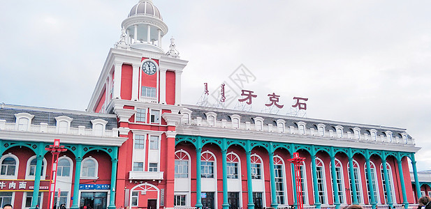 内蒙古牙克石火车站图片