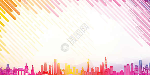 城市卡通背景图片 城市卡通背景素材 城市卡通背景高清图片 摄图网图片下载