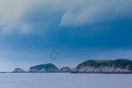 海上人家霞浦海岛风光背景