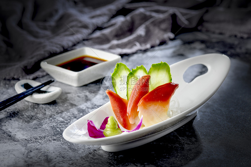 日式料理之北极贝刺身图片