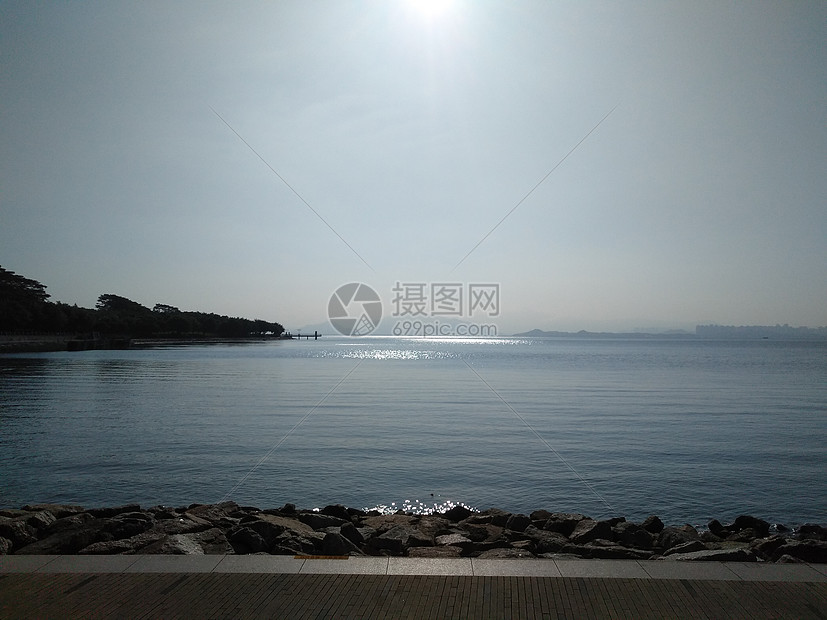 海湾风景图片