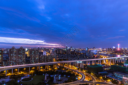 上海城市夜景图片