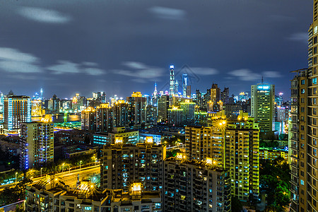 上海浦东新区夜景图片