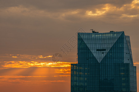 辅导班免费重庆金融中心城市风光背景