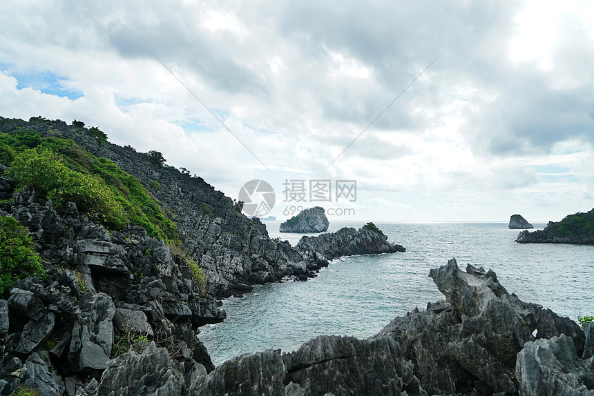 越南下龙湾名胜风景图片