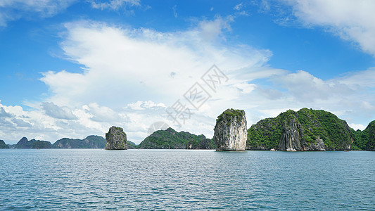 龙市火车站越南下龙湾名胜风景背景