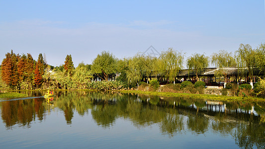 常熟沙家浜风景区图片