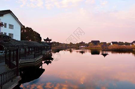 常熟沙家浜风景区图片