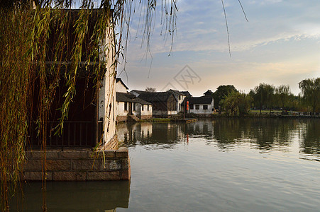 常熟沙家浜风景区建筑图片