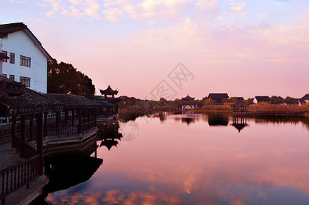 常熟沙家浜风景区图片