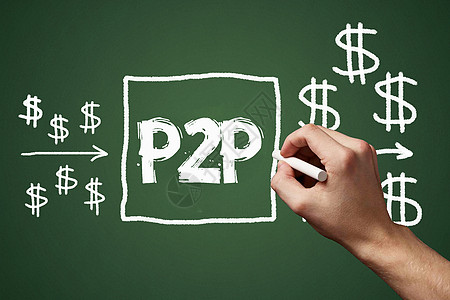 手写P2P权益投资高清图片