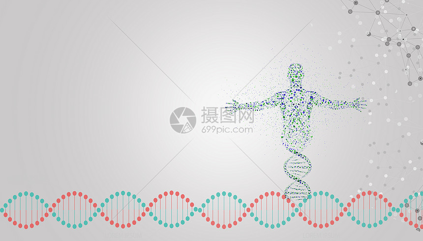 DNA基因分子图片