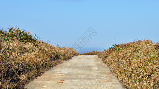 东极岛道路小径背景