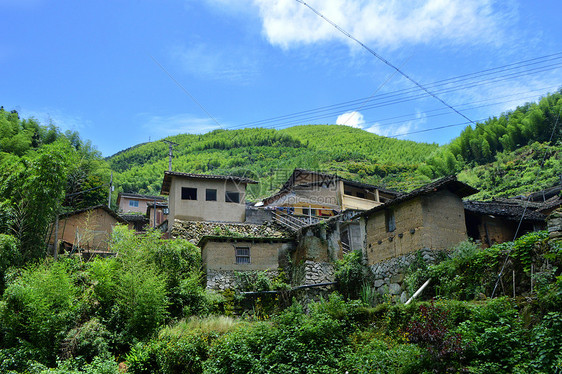 丽水坑根石寨风景照