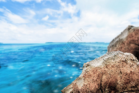 纯净的夏天背景图片