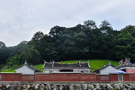 福建南靖县书洋镇塔下村德远堂背景