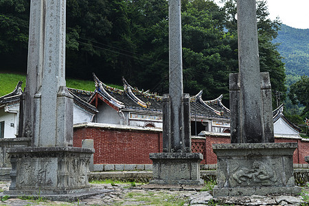 福建南靖县书洋镇塔下村德远堂背景