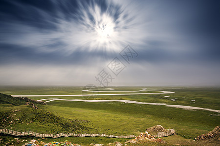 布鲁克兰新疆八音布鲁克风光背景