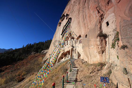 马蹄寺风光图片