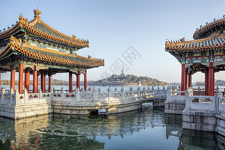 北京北海风光图片