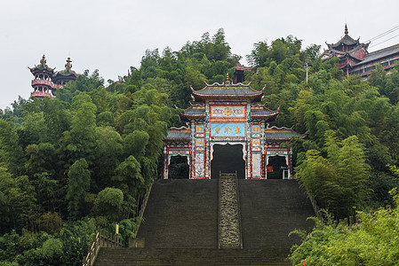 蜀南竹海龙吟寺图片