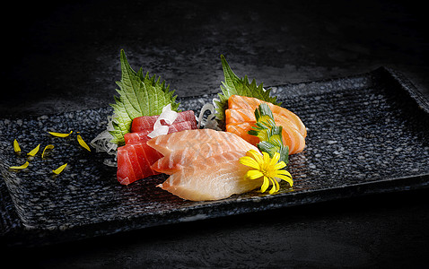 寿司之神日式料理之刺身背景