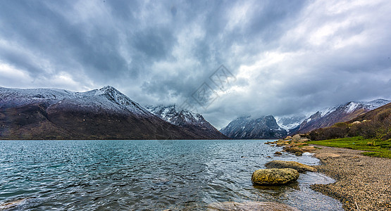 年保湖高原风光背景