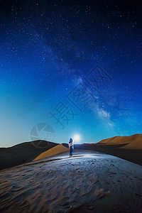 沙漠星空背景 沙漠星空摄影图片 沙漠星空壁纸 摄图网