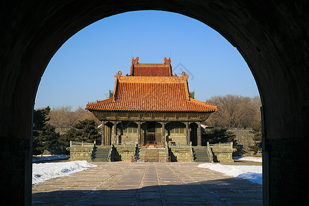 沈阳北陵背景图片