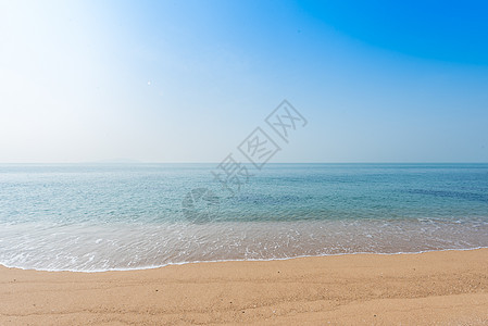 海南三亚天涯海角沙滩背景图片