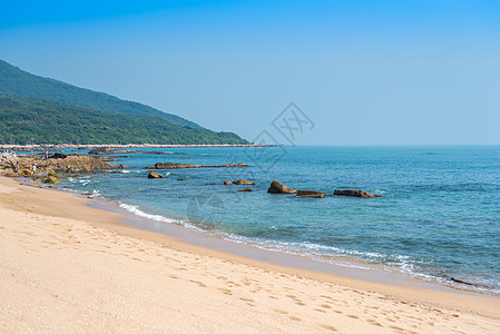 海南三亚天涯海角海滨风景背景图片