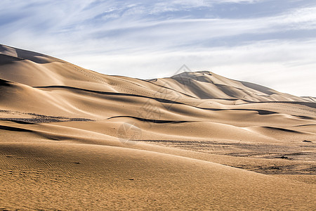 沙漠风光库木塔格沙山高清图片