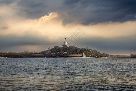 北海风光背景图片