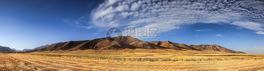 青海门源风光全景图图片