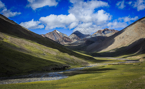 西藏高原山脉景观图片