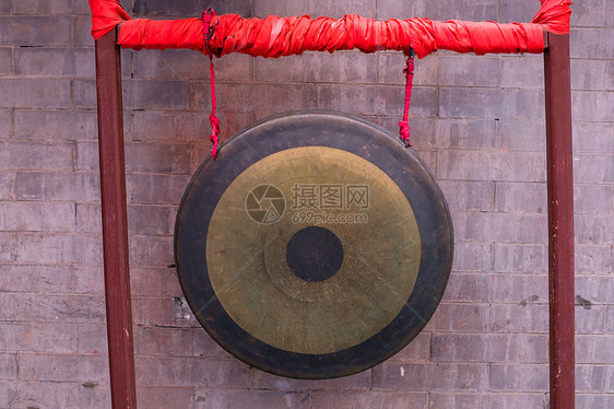 中国元素铜锣图片
