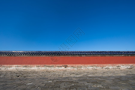 北京古建筑宫墙图片