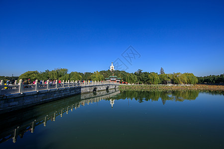 北京地标北海公园高清图片