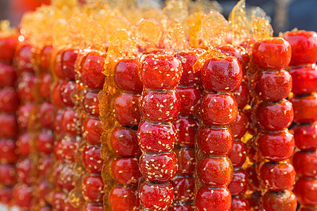 北京糖葫芦小吃美食糖葫芦高清图片