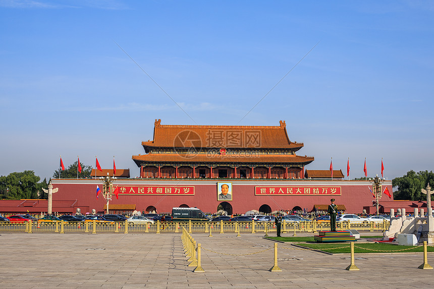 北京地标天安门高清图片下载-正版图片500714233-摄图网