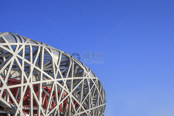 北京标志景点鸟巢图片
