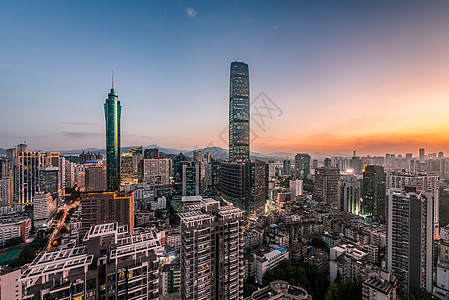 京基一百深圳地标背景