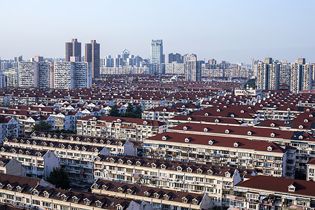 密集型住宅小区背景图片