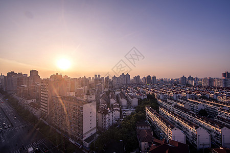 小区绿化密集型住宅小区背景