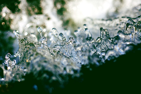 水花飞溅背景图片