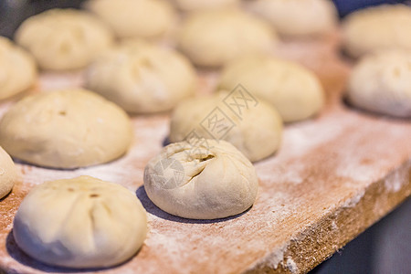 缅甸美食包子背景