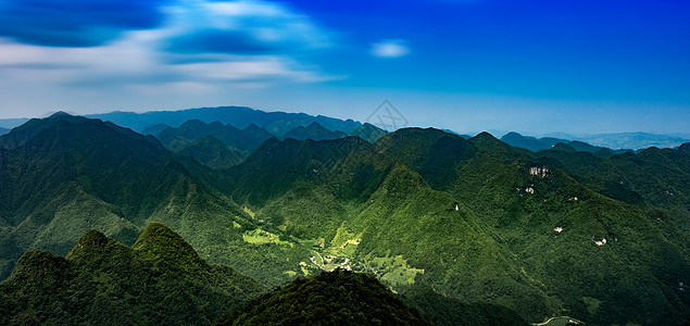 大山风景山谷ps素材高清图片