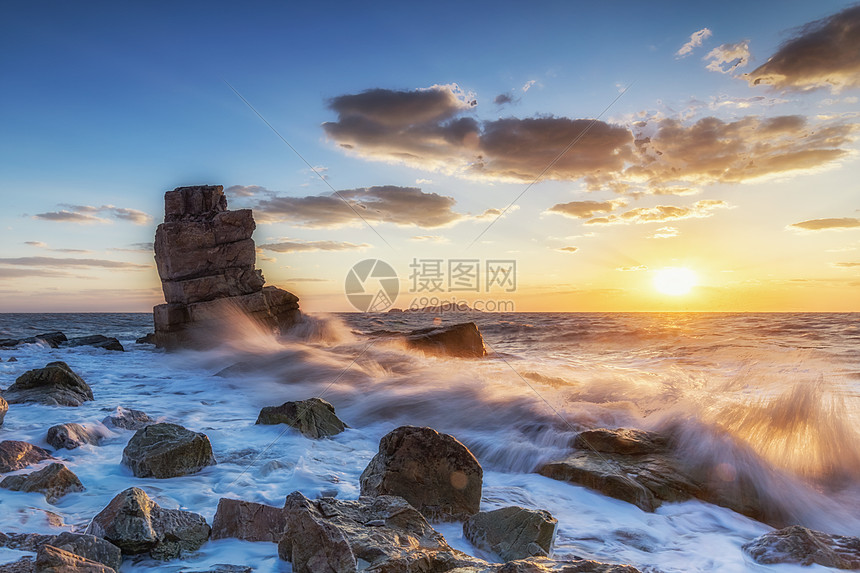 ‘~大连旅顺海景落日  ~’ 的图片